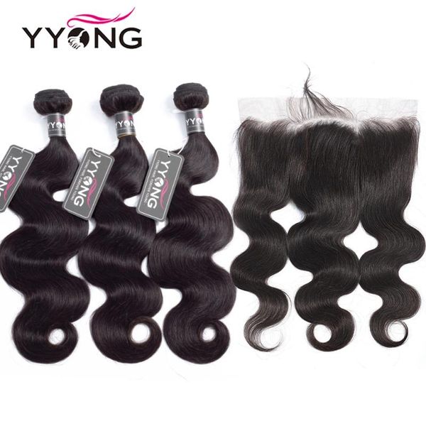 human hair bulks yyong hd transparent lace frontal with bundles, remy peruvian body wave 24inch 13x4 closure bundles, Black
human hair bulks yyong hd transparent lace frontal with bundles, remy peruvian body wave 24inch 13x4 closure bundles, Black