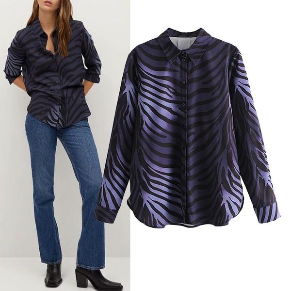 women's blouses & shirts wesay jesi 2021 spring blouse shirt animal print long sleeve women vintage elegant office loose chic top, White
women's blouses & shirts wesay jesi 2021 spring blouse shirt animal print long sleeve women vintage elegant office loose chic top, White