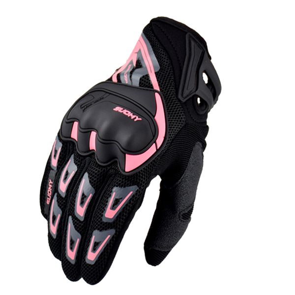 suomy motorcycle gloves women men summer breathable pink touch screen moto gloves for motocross motorbike racing riding guantesg, Blue;gray 
suomy motorcycle gloves women men summer breathable pink touch screen moto gloves for motocross motorbike racing riding guantesg, Blue;gray