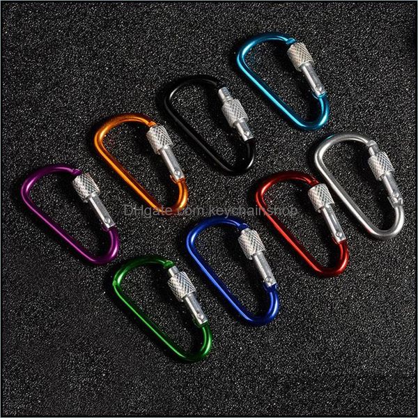 keychains fashion accessories locking carabiners clips keychain d shape rings buckle aluminum spring loaded screw lock gate snap hook clip s, Silver
keychains fashion accessories locking carabiners clips keychain d shape rings buckle aluminum spring loaded screw lock gate snap hook clip s, Silver
