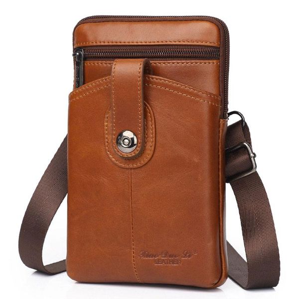fashion men genuine leather belt hook fanny waist pack trend travel brand crossbody bags phone case wallet
fashion men genuine leather belt hook fanny waist pack trend travel brand crossbody bags phone case wallet