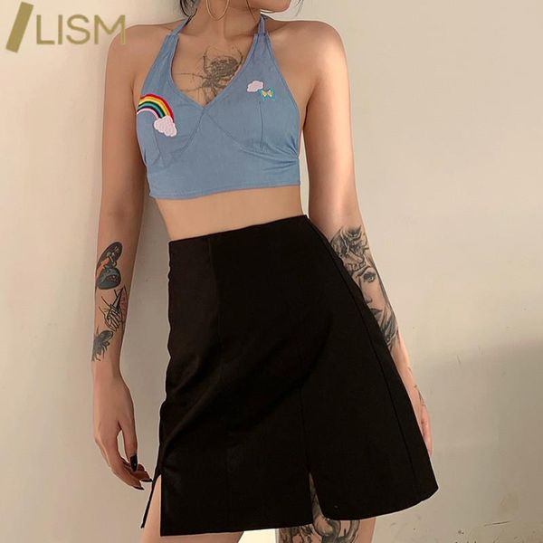embroidery rainbow halter crop summer women spaghetti strap 2021 fashion blackless y2k aesthetic slim club party women's tanks & ca, White
embroidery rainbow halter crop summer women spaghetti strap 2021 fashion blackless y2k aesthetic slim club party women's tanks & ca, White