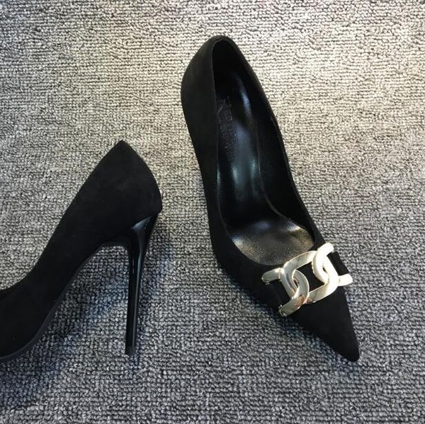 luxury stiletto women suede pumps designer party wedding dress shoe patent leather sequined buckle shallow mouth pointed toe fashion slip-on, Black
luxury stiletto women suede pumps designer party wedding dress shoe patent leather sequined buckle shallow mouth pointed toe fashion slip-on, Black