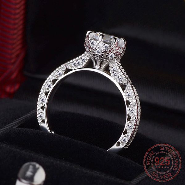 100% 925 sterling silver wedding rings for women 6mm zircon flower engagement ring vintage jewelry j-072, Slivery;golden
100% 925 sterling silver wedding rings for women 6mm zircon flower engagement ring vintage jewelry j-072, Slivery;golden