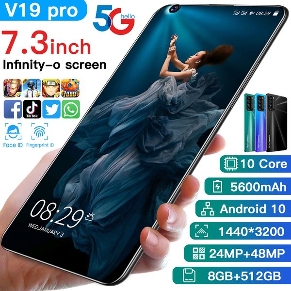 2022 selling smart phone v19 pro mobile cellphone 6.8 inch 4g lte 7mp+8mp big memory 1gb+8gb
2022 selling smart phone v19 pro mobile cellphone 6.8 inch 4g lte 7mp+8mp big memory 1gb+8gb