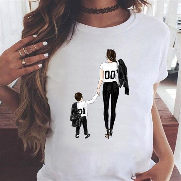 graphic watercolor cartoon son womens t shirt short sleeve sweet mama mom mother summer print female clothes tees, White
graphic watercolor cartoon son womens t shirt short sleeve sweet mama mom mother summer print female clothes tees, White