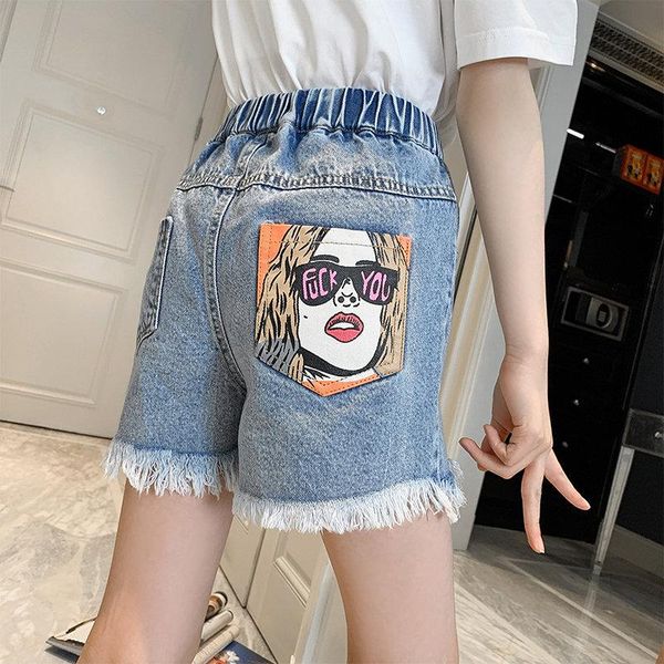 fashion girls cotton short hole jeans children thin soft cartoon pattern denim shorts pants kids teenagers casual style clothing, Black
fashion girls cotton short hole jeans children thin soft cartoon pattern denim shorts pants kids teenagers casual style clothing, Black