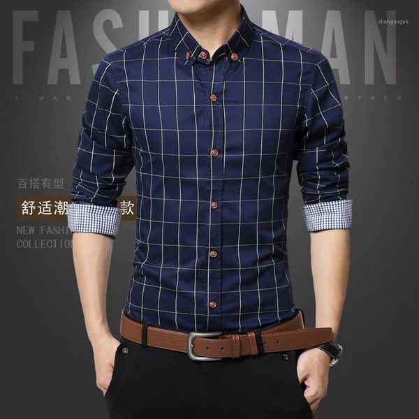 cotton men plaid shirts mens dress long sleeve slim casual black white social male clothes chemise men's, White;black
cotton men plaid shirts mens dress long sleeve slim casual black white social male clothes chemise men's, White;black