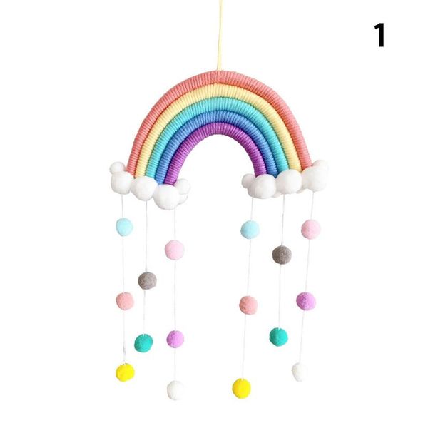 wall rainbow decoration hand-woven pendant hanging plush ball home colorful bedroom door kids gift ornament decorative objects & figurines
wall rainbow decoration hand-woven pendant hanging plush ball home colorful bedroom door kids gift ornament decorative objects & figurines
