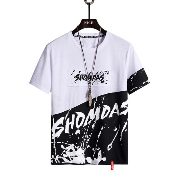 large size s-9xl men t shirts 2021 streetwear hip hop splicing summer tshirt harajuku korean casual short sleeve loose, White;black
large size s-9xl men t shirts 2021 streetwear hip hop splicing summer tshirt harajuku korean casual short sleeve loose, White;black