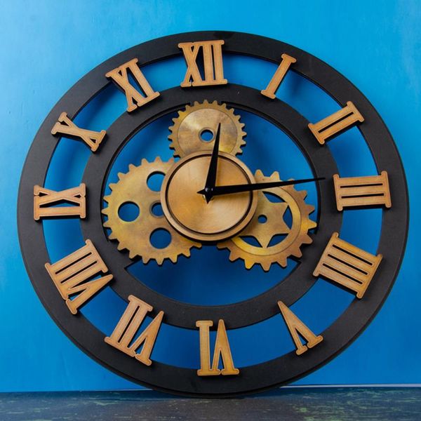 wall clocks clock industrial style room decoration wooden roman numeral horologe classic living gear hanging
wall clocks clock industrial style room decoration wooden roman numeral horologe classic living gear hanging