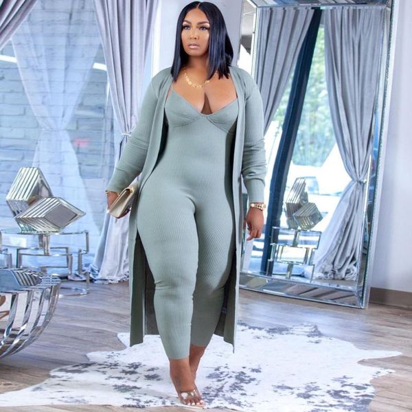 women's two piece pants elegant fashion solid tracksuit spaghetti strap one jumpsuit and long sleeve open stitch autumn winter outfit, White
women's two piece pants elegant fashion solid tracksuit spaghetti strap one jumpsuit and long sleeve open stitch autumn winter outfit, White