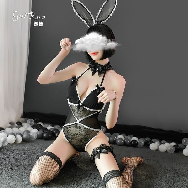 play guiruo lingerie role bunny jumpsuit with hidden buttons passion uniform temptation 778, White;black
play guiruo lingerie role bunny jumpsuit with hidden buttons passion uniform temptation 778, White;black