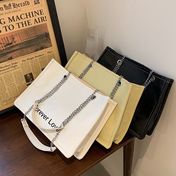 fashion bag summer large-capacity new korean 2021 messenger shoulder tote women's chain simple kqvho
fashion bag summer large-capacity new korean 2021 messenger shoulder tote women's chain simple kqvho