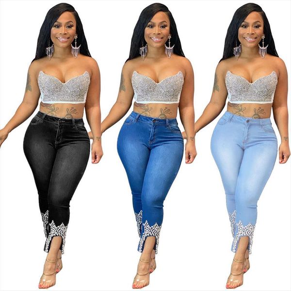 fashion denim trousers beading deisign women jean high waist stretch skinny casual pants size s xxl, Blue
fashion denim trousers beading deisign women jean high waist stretch skinny casual pants size s xxl, Blue