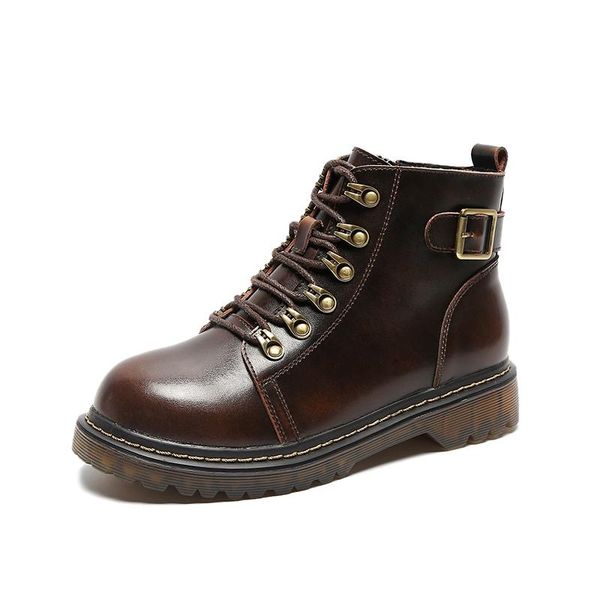 japanese style women retro british leather boots spring autumn female zipper casual ankle shoes thick platform winter velvet, Black
japanese style women retro british leather boots spring autumn female zipper casual ankle shoes thick platform winter velvet, Black