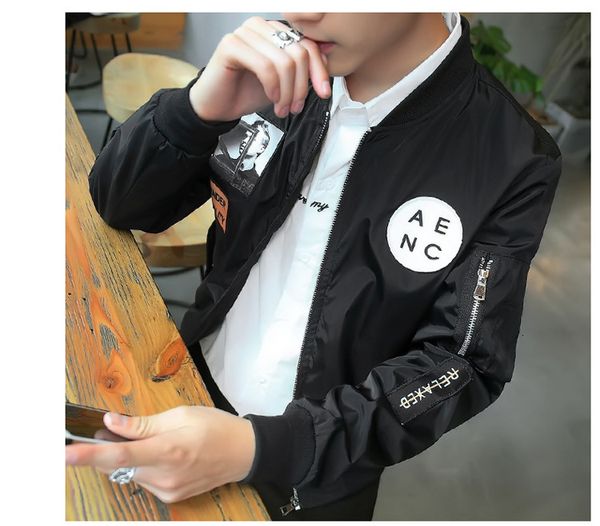 men's jackets fashion- bomber hip hop patch designs slim fit pilot coat plus size 4xl j6o2, Black;brown
men's jackets fashion- bomber hip hop patch designs slim fit pilot coat plus size 4xl j6o2, Black;brown