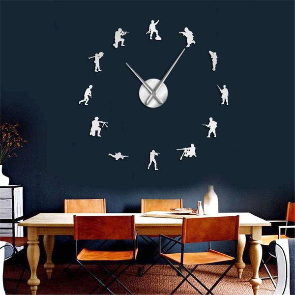 wall clocks diy large clock veteran army home decor soldiers military art stickers frameless watch independence day gift
wall clocks diy large clock veteran army home decor soldiers military art stickers frameless watch independence day gift