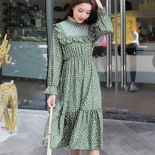 casual dresses hstar vintage floral women dress decorative ruffle elastic waist butterfly sleeve autumn elegant mid-calf long, Black;gray
casual dresses hstar vintage floral women dress decorative ruffle elastic waist butterfly sleeve autumn elegant mid-calf long, Black;gray