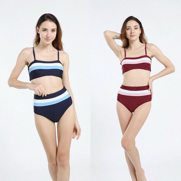 style fashion women striped high waist two-piece suits push up padded swimsuit beachwear one-piece
style fashion women striped high waist two-piece suits push up padded swimsuit beachwear one-piece