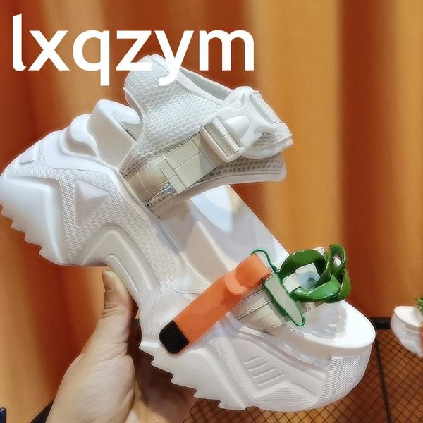 sandals 2021 summer women platform thick-soled casual high heel beach sport flat fashion ladies mix color net shoes, Black
sandals 2021 summer women platform thick-soled casual high heel beach sport flat fashion ladies mix color net shoes, Black