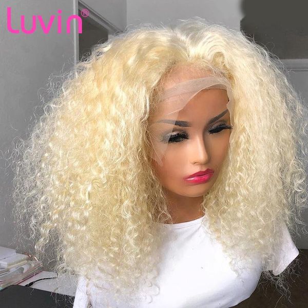 lace wigs luvin 613 honey blonde 13x1 t part frontal human hair brazilian deep wave curly short bob front wig for women, Black;brown
lace wigs luvin 613 honey blonde 13x1 t part frontal human hair brazilian deep wave curly short bob front wig for women, Black;brown