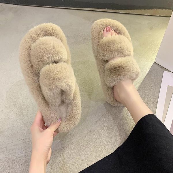 flat shoes female house slippers platform flock slides slipers women loafers low fur flip flops fashion 2021 plush luxury, Black
flat shoes female house slippers platform flock slides slipers women loafers low fur flip flops fashion 2021 plush luxury, Black