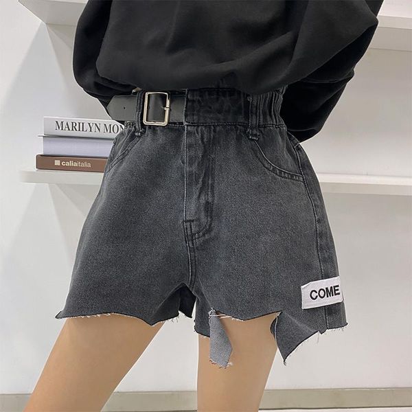 girls denim shorts 2021 spring korean girl loose irregular a-line wide-leg pants, Black
girls denim shorts 2021 spring korean girl loose irregular a-line wide-leg pants, Black