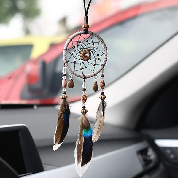 retro woven lucky fashion interior parts decoration car hanging accessories rearview mirror pendant feather hook lady decorations
retro woven lucky fashion interior parts decoration car hanging accessories rearview mirror pendant feather hook lady decorations