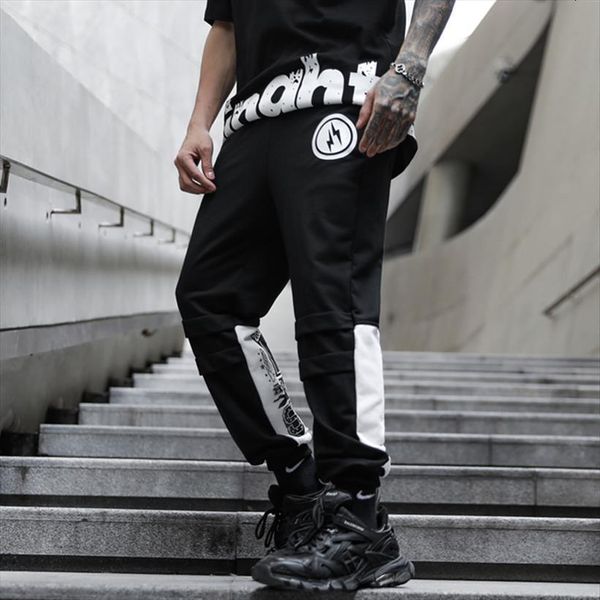 back printed street color spliced women pant fashion joggers sweatpants hip hop casual pencil trousers streetwear, Black
back printed street color spliced women pant fashion joggers sweatpants hip hop casual pencil trousers streetwear, Black