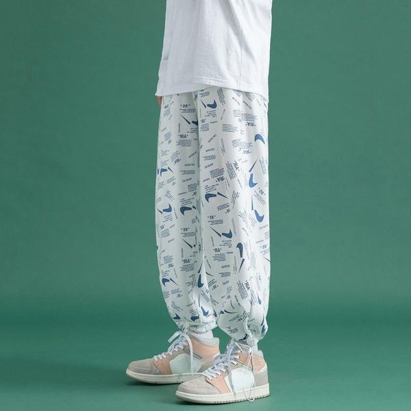 men's pants 2021 autumn korean version of the casual street trend sports loose-fitting cargo, Black
men's pants 2021 autumn korean version of the casual street trend sports loose-fitting cargo, Black