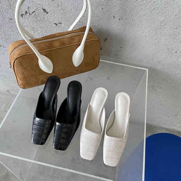 slippers square toe women high heels slides slip on mules shoes woman black/white casual pumps dress size 35-39 6wsm
slippers square toe women high heels slides slip on mules shoes woman black/white casual pumps dress size 35-39 6wsm