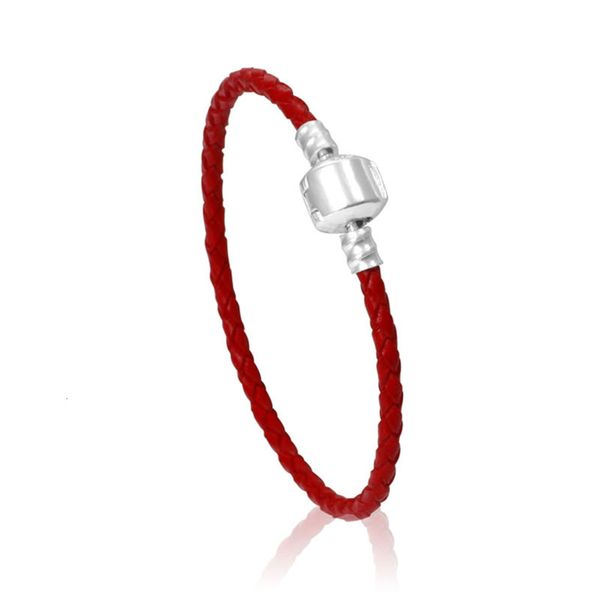 hand catenary gift 3mm braided cowhide rope diy red rope bracelet hand woven beaded basic chain jewelry, Black
hand catenary gift 3mm braided cowhide rope diy red rope bracelet hand woven beaded basic chain jewelry, Black