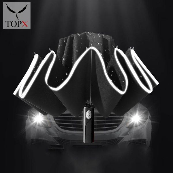 umbrellas windproof reverse automatic umbrella 3fold 10k large reflective stripe portable car inverted rain men women parasol
umbrellas windproof reverse automatic umbrella 3fold 10k large reflective stripe portable car inverted rain men women parasol