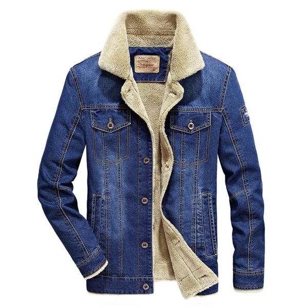 men's jackets jean jacket men thick streetwear denim bomber coat vintage blue outwear plus velvet single breasted windbreaker, Black;brown
men's jackets jean jacket men thick streetwear denim bomber coat vintage blue outwear plus velvet single breasted windbreaker, Black;brown