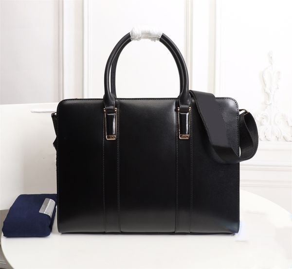 men's black leather designer waterproof briefcase lapbag large capacity casual simple office handbag
men's black leather designer waterproof briefcase lapbag large capacity casual simple office handbag