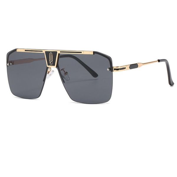 sunglasses men gradient women square 2021 trendy vintage brand design oversized random for women's glasses uv400, White;black
sunglasses men gradient women square 2021 trendy vintage brand design oversized random for women's glasses uv400, White;black