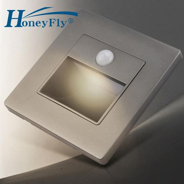 wall lamps honeyfly 2pcs led ir sensor stair light 110-265v pir footlight motion step foot lamp
wall lamps honeyfly 2pcs led ir sensor stair light 110-265v pir footlight motion step foot lamp