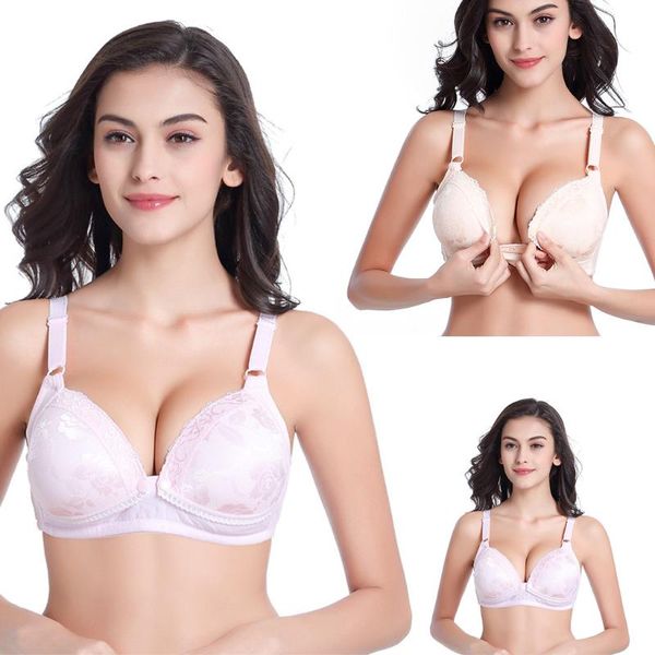 maternity intimates women no steel ring bra intimate ladies button lace lactation multifunctional underwear for pregnant, White
maternity intimates women no steel ring bra intimate ladies button lace lactation multifunctional underwear for pregnant, White