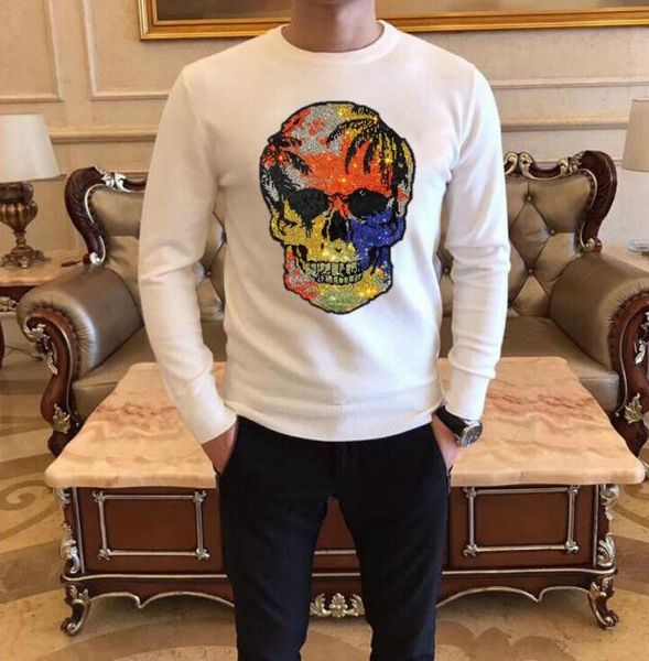 2022 new arrived sweater black white apparel handsome man style new brand b21, White;black 
2022 new arrived sweater black white apparel handsome man style new brand b21, White;black