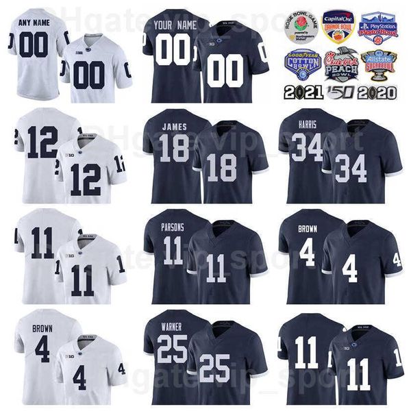 ncaa college penn state nittany 11 micah parsons jersey football psu 18 jesse james 25 curt warner 34 franco harris 4 journey brown 12 kerry, Black
ncaa college penn state nittany 11 micah parsons jersey football psu 18 jesse james 25 curt warner 34 franco harris 4 journey brown 12 kerry, Black