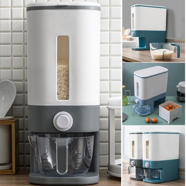 automatic plastic cereal dispenser storage box rice container organizer grain for kitchen a1 bottles & jars
automatic plastic cereal dispenser storage box rice container organizer grain for kitchen a1 bottles & jars