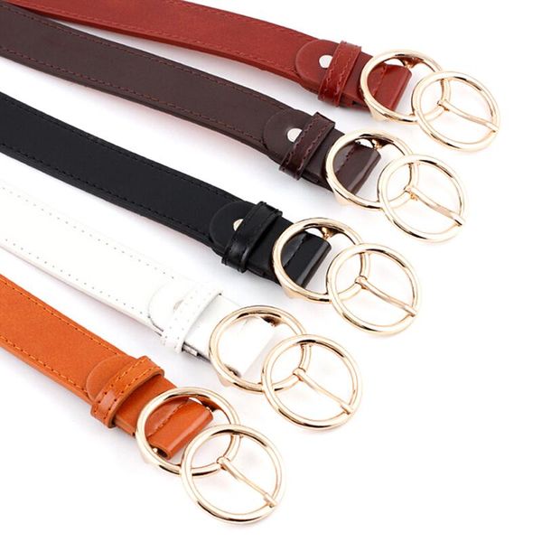 pcs fashion women double ring belt buckle waist belts for lady jeans skinny thin leather straps, Black;brown
pcs fashion women double ring belt buckle waist belts for lady jeans skinny thin leather straps, Black;brown