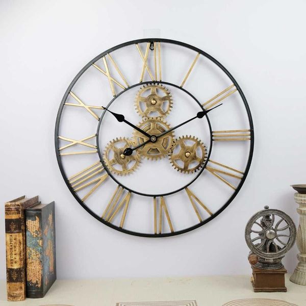 wall clocks large 60cm industrial gear clock decorative retro mdl age style room decoration art decor
wall clocks large 60cm industrial gear clock decorative retro mdl age style room decoration art decor