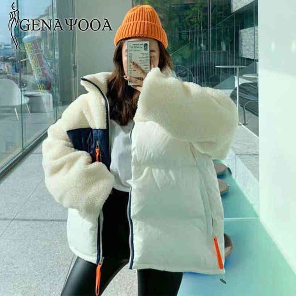 genayooa patchwork parkas mujer streetwear loose warm womens winter jackets and coats thick teddy fur coat korean style 210417, Black
genayooa patchwork parkas mujer streetwear loose warm womens winter jackets and coats thick teddy fur coat korean style 210417, Black