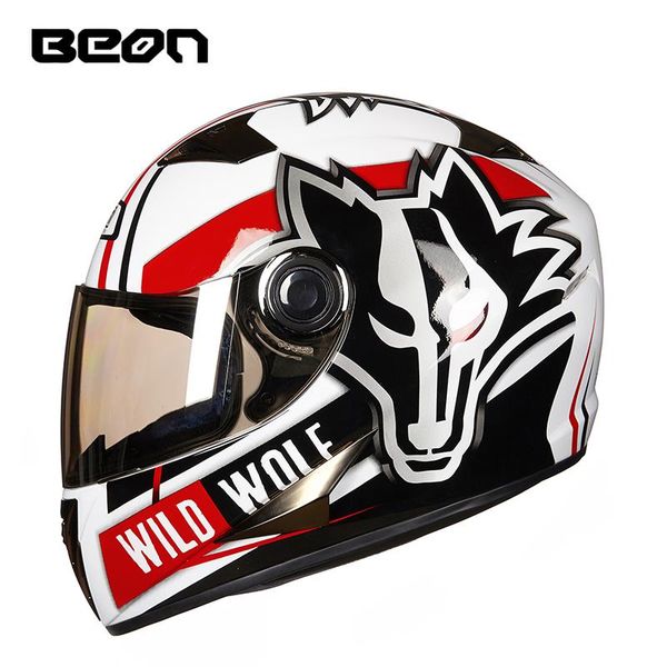 motorcycle helmets beon full face black wolf riding helmet mountain road bike safety motorbike racinghead protector
motorcycle helmets beon full face black wolf riding helmet mountain road bike safety motorbike racinghead protector