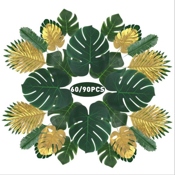 decorative flowers & wreaths 60/90pcs artificial fake monstera for palm leaves leaf shaped green plants wedding diy decoration arrangement p
decorative flowers & wreaths 60/90pcs artificial fake monstera for palm leaves leaf shaped green plants wedding diy decoration arrangement p
