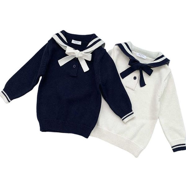 spring autumn baby kids girls long sleeve pure color knit sweater naval style kids girls pullover sweaters children's clothes y1024, Blue
spring autumn baby kids girls long sleeve pure color knit sweater naval style kids girls pullover sweaters children's clothes y1024, Blue