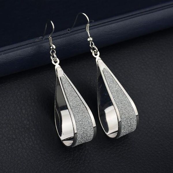 dangle & chandelier water drop earrings women matte earring 2021 earing hanging fashion jewelry small minimalist ear brincos femme, Silver
dangle & chandelier water drop earrings women matte earring 2021 earing hanging fashion jewelry small minimalist ear brincos femme, Silver