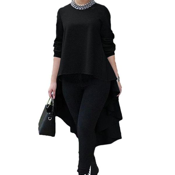 women's blouse long sleeve asymmetrical shirt woman clothes office lady plus size shirts and blouses &, White
women's blouse long sleeve asymmetrical shirt woman clothes office lady plus size shirts and blouses &, White